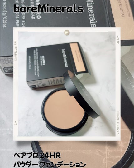 ベアプロ 16HR パウダー ファンデーション/bareMinerals/パウダーファンデーションを使ったクチコミ(1枚目)