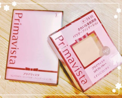 プリマヴィスタ くずれにくい きれいな素肌質感パウダーファンデーションのクチコミ「ソフィーナ プリマヴィスタ
きれいな素肌質感 パウダーファンデーション
オークル 03
SPF.....」(1枚目)