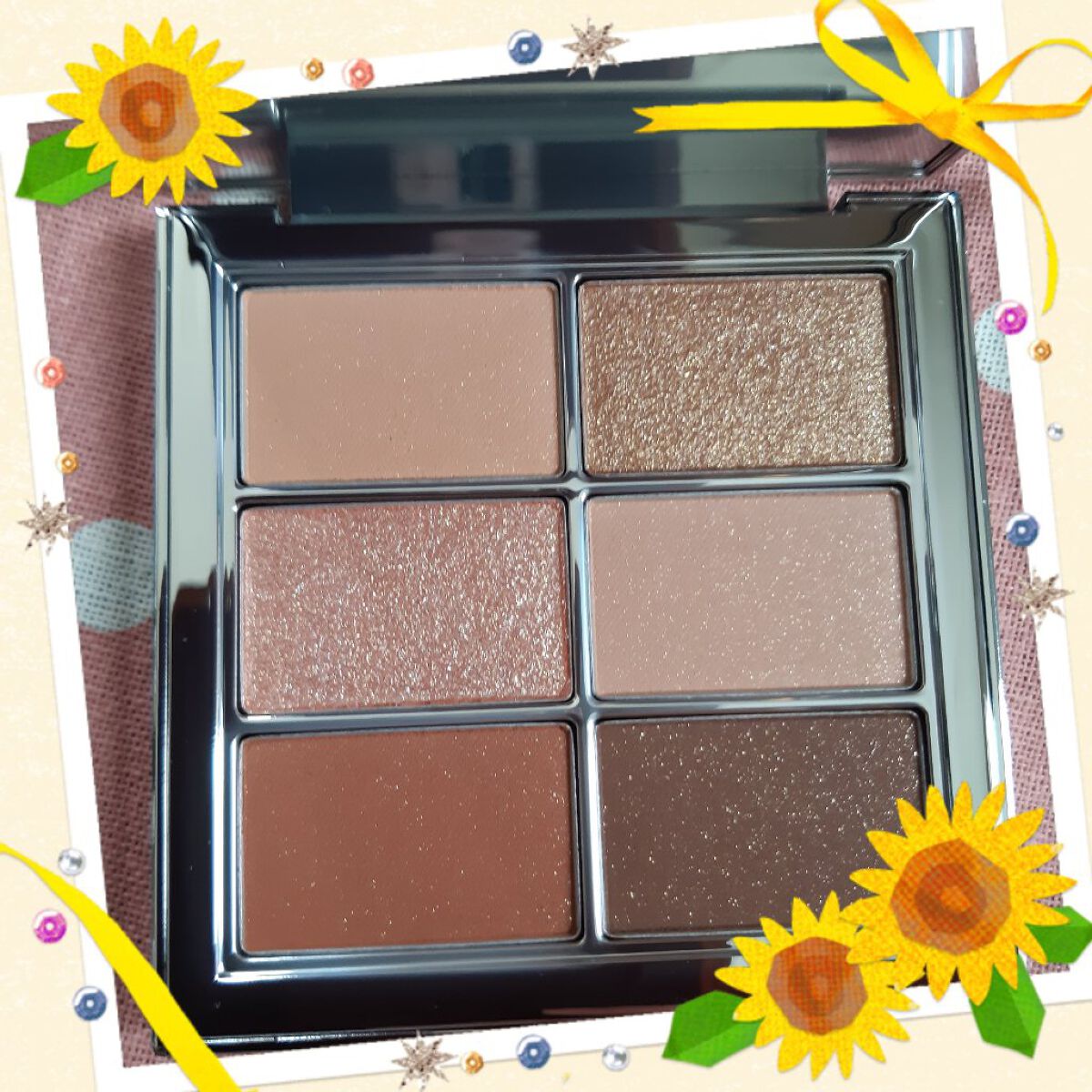 アイ ヴィーガン シアーパレット/AMUSE/アイシャドウパレットを使ったクチコミ(1枚目)