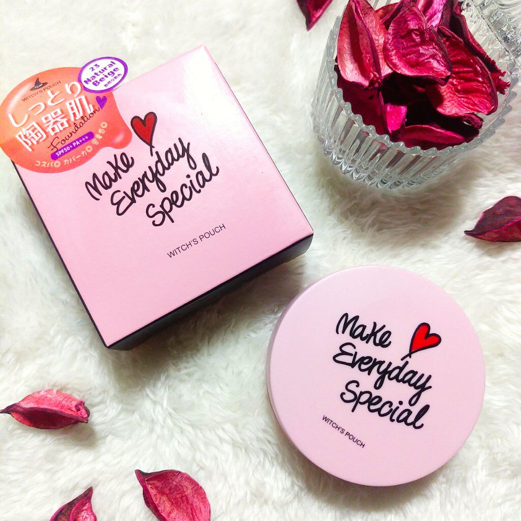 モイスチャーライズ カバー クッション/Witch's Pouch/クッションファンデーションを使ったクチコミ（1枚目）