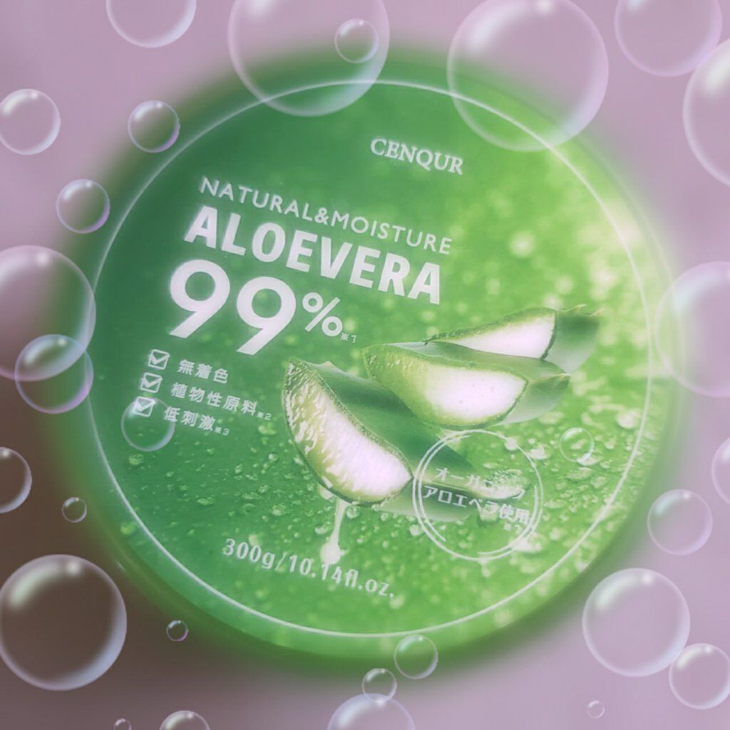 モイスチャーゲルアロエALN/CENQUR/その他スキンケアを使ったクチコミ(1枚目)