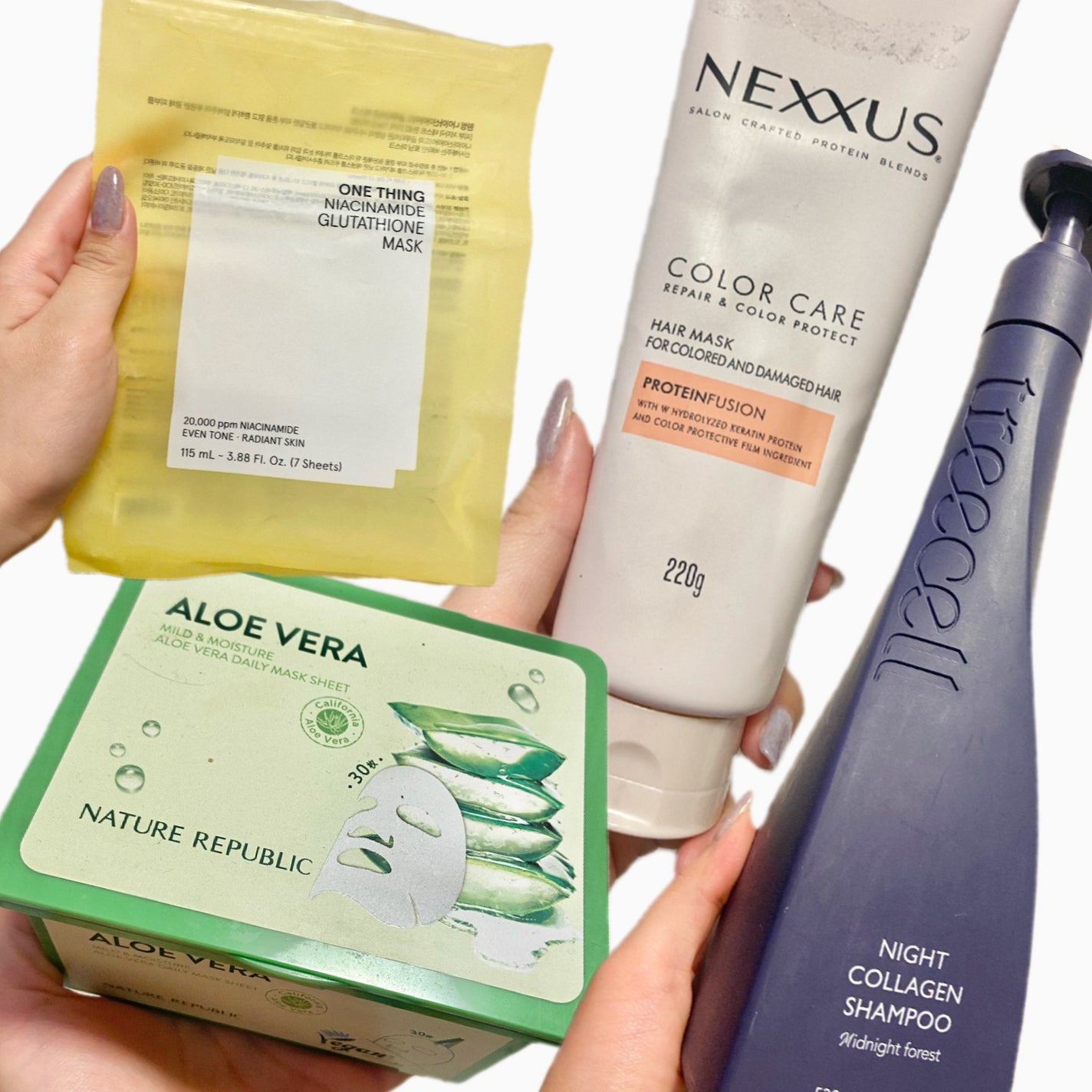 ããã¢UV ãã£ãŒã ãããã¯ãïŒã±ã¢ ãšãã»ã³ã¹/ããã¢/æ¥çŒãæ¢ãããŒã·ã§ã³ã䜿ã£ãã¯ãã³ãïŒ4æç®ïŒ