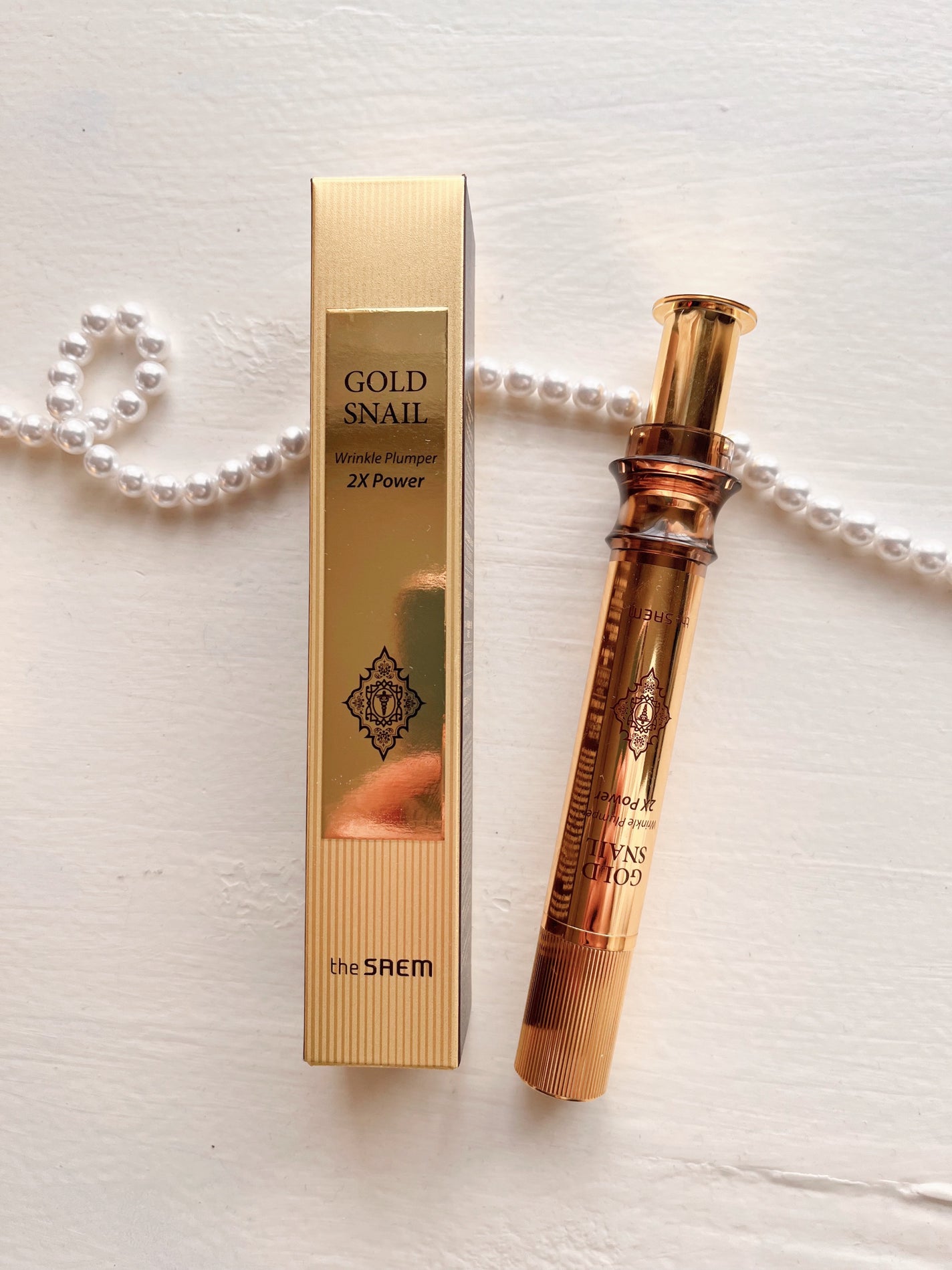 Gold Snail Wrinkle Plumper|the SAEMの口コミ - the SAEM Gold Gold Snail Wrinkle Plumper|the SAEMの口コミ - the SAEM Gold