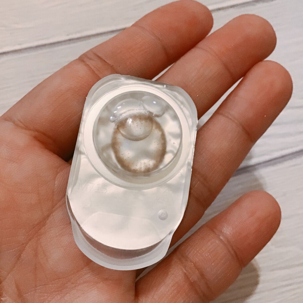 FLANMY 1day シェルコーラルグレージュ/FLANMY/ワンデー（１DAY）カラコンを使ったクチコミ（2枚目）