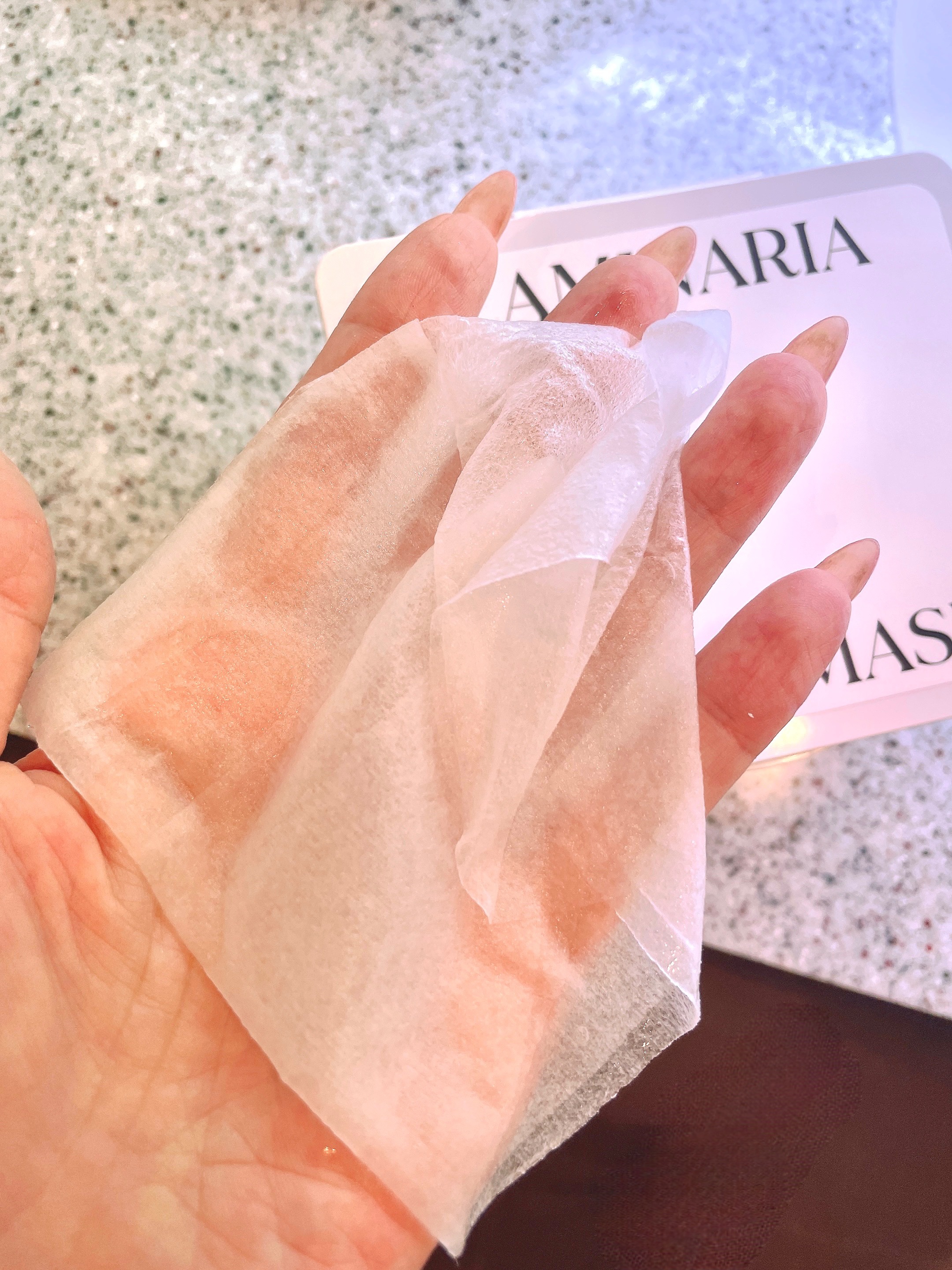 ラミナリア コラーゲン ミューシレージマスク/ShionLe/シートマスク・パックを使ったクチコミ（2枚目）