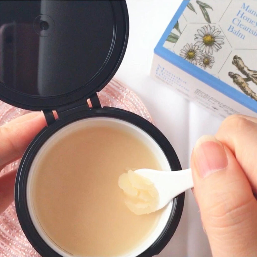 マヌカハニー クレンジングバーム/アピセラピーコスメティクス/クレンジングバームを使ったクチコミ（2枚目）