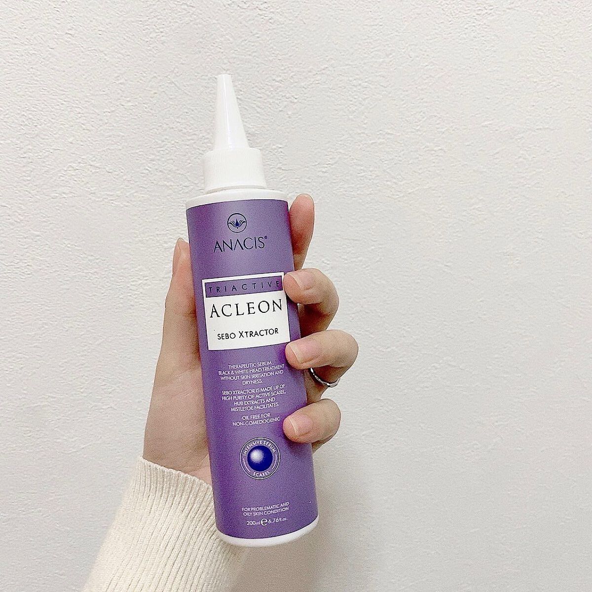 アクレオンセボエクストラクター/ANACIS/その他スキンケアを使ったクチコミ（1枚目）