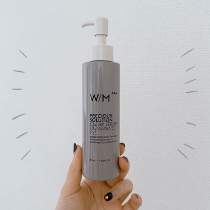プレシャスソリューション クリアセラム クレンジングオイル/W/M AAA/オイルクレンジングを使ったクチコミ(1枚目)