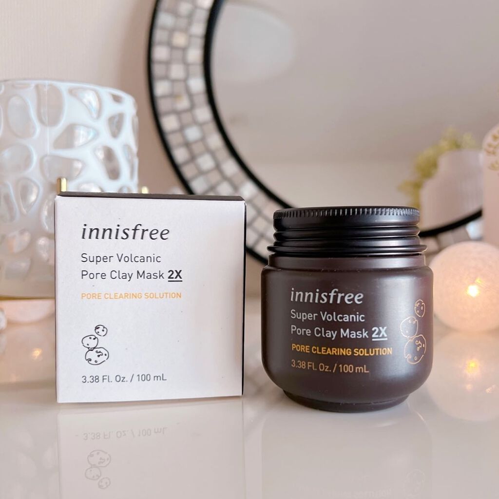 スーパーヴォルカニック ポア クレイマスク/innisfree/洗い流すパック・マスクを使ったクチコミ(5枚目)