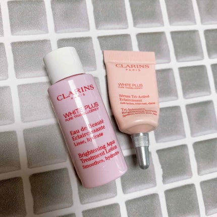 ホワイト-プラス インテンシヴ ブライト セラム/CLARINS/美容液を使ったクチコミ(1枚目)