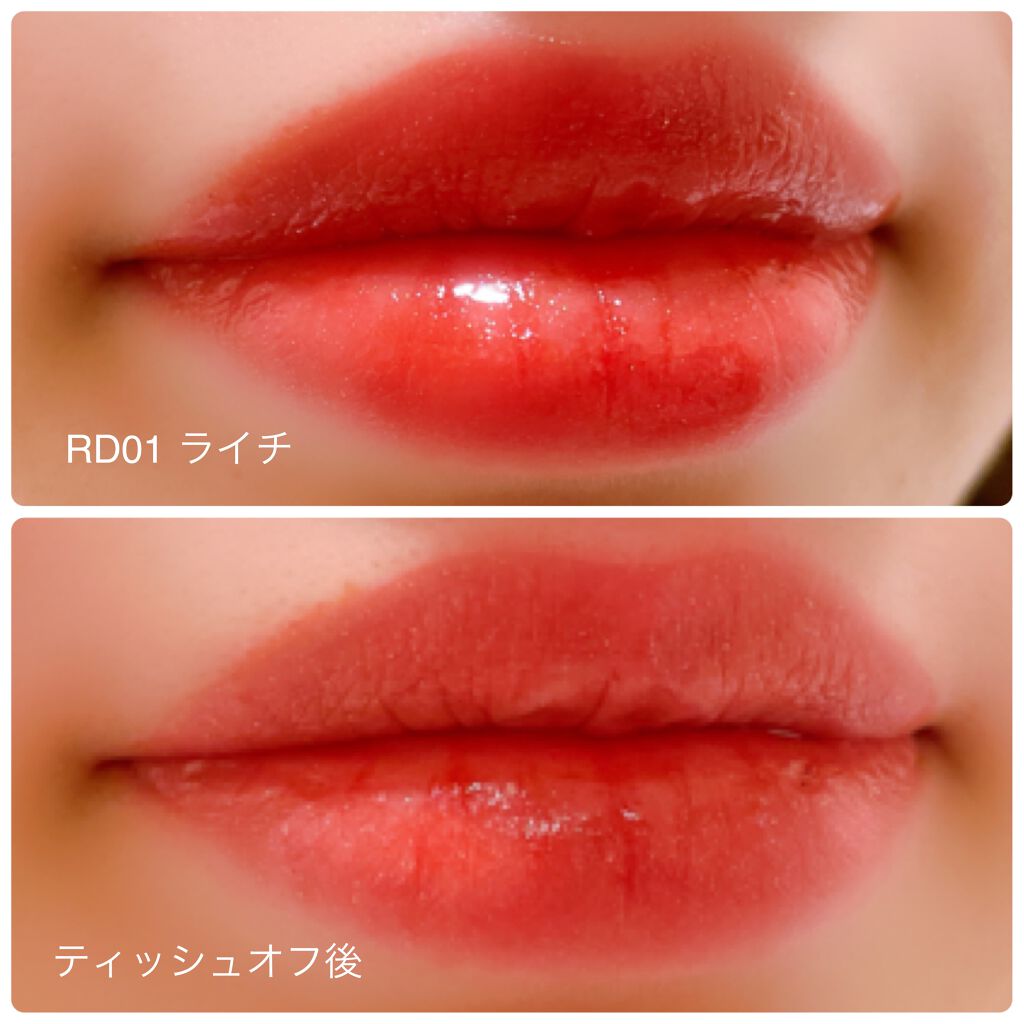 アピュー ジューシーパン スパークリングティント/A’pieu/口紅を使ったクチコミ（3枚目）