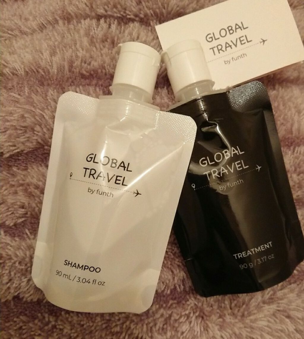 シャンプー／トリートメント/GLOBAL TRAVEL/市販シャンプーを使ったクチコミ（1枚目）