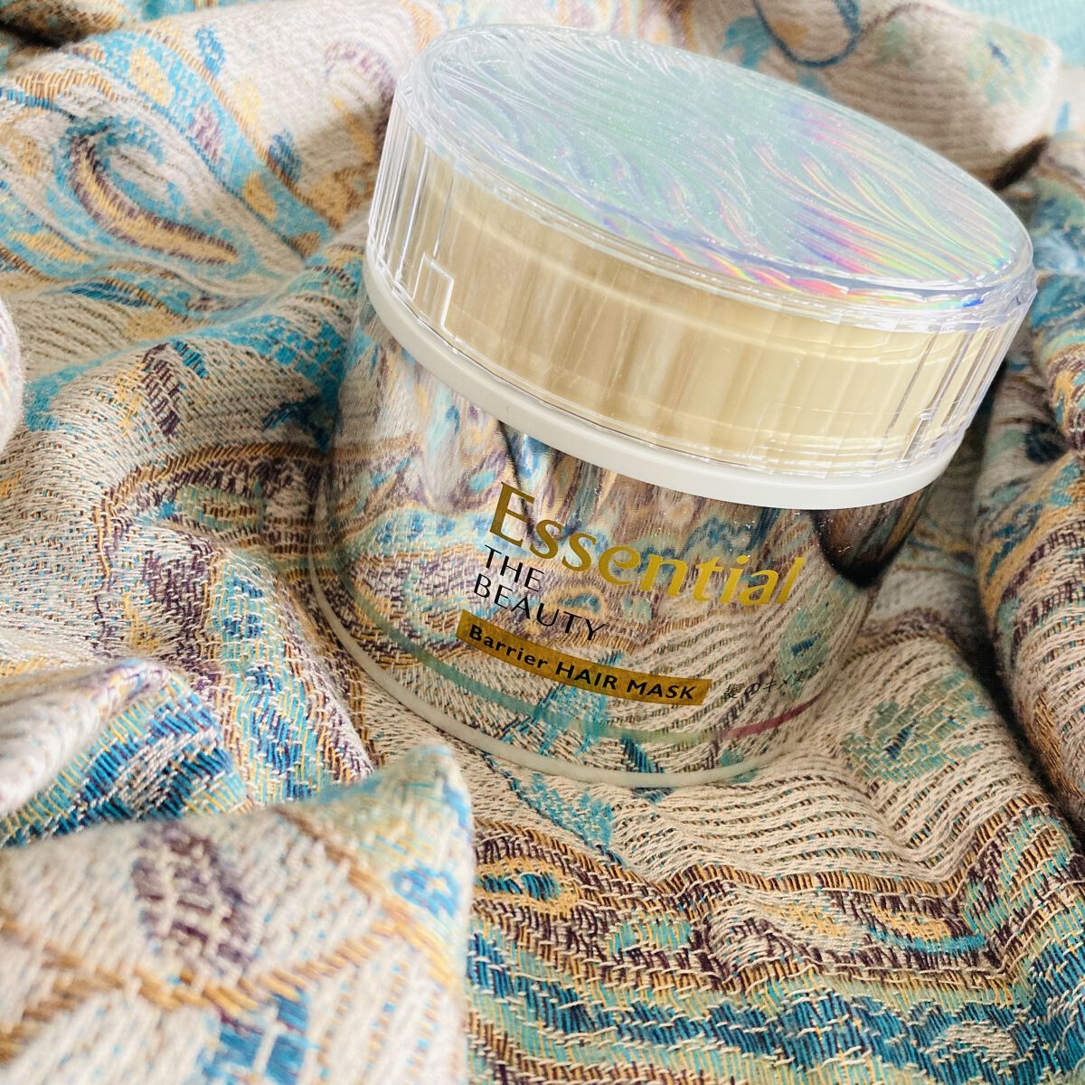 Essential THE BEAUTY 髪のキメ美容バリアヘアマスク/エッセンシャル/ヘアマスク・ヘアパックを使ったクチコミ（2枚目）