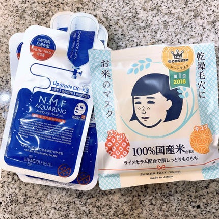 N.M.FアクアアンプルマスクJEX/MEDIHEAL/シートマスク・パックを使ったクチコミ(1枚目)