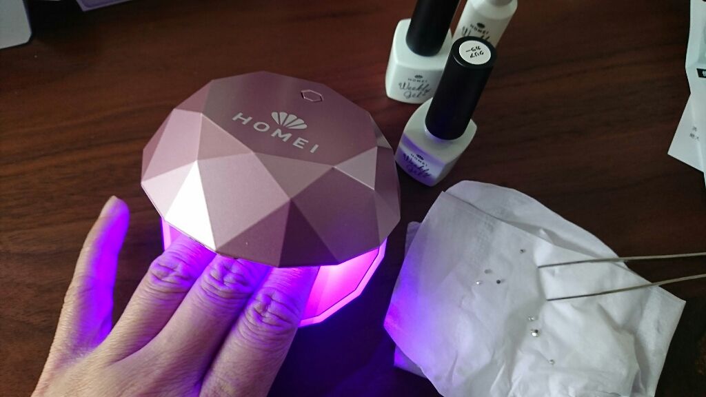 ウィークリージェル/HOMEI/ジェルネイルを使ったクチコミ（1枚目）