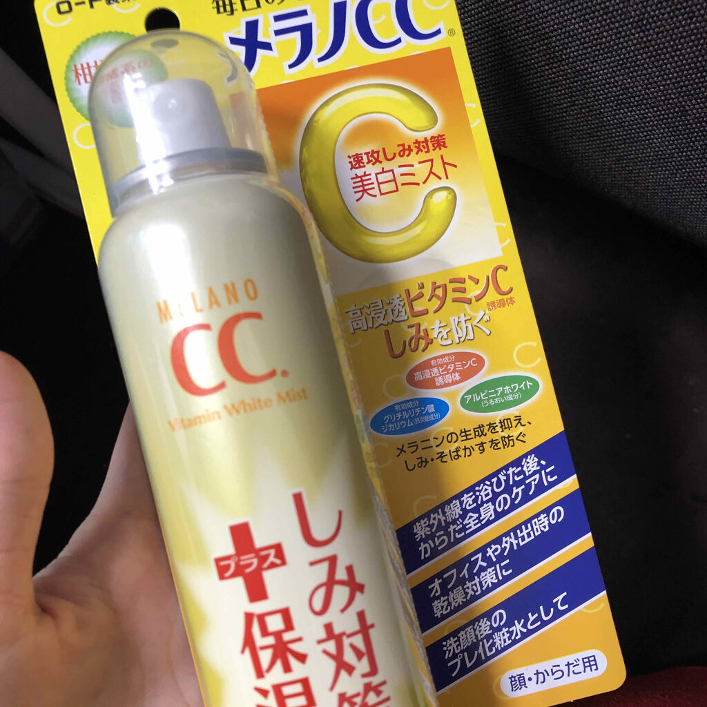 薬用しみ対策 美白ミスト化粧水/メラノCC/ミスト状化粧水を使ったクチコミ（1枚目）