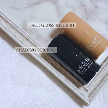 UR GLAM　FACE GLOSS STICK/U R GLAM/ジェル・クリームチークを使ったクチコミ（3枚目）