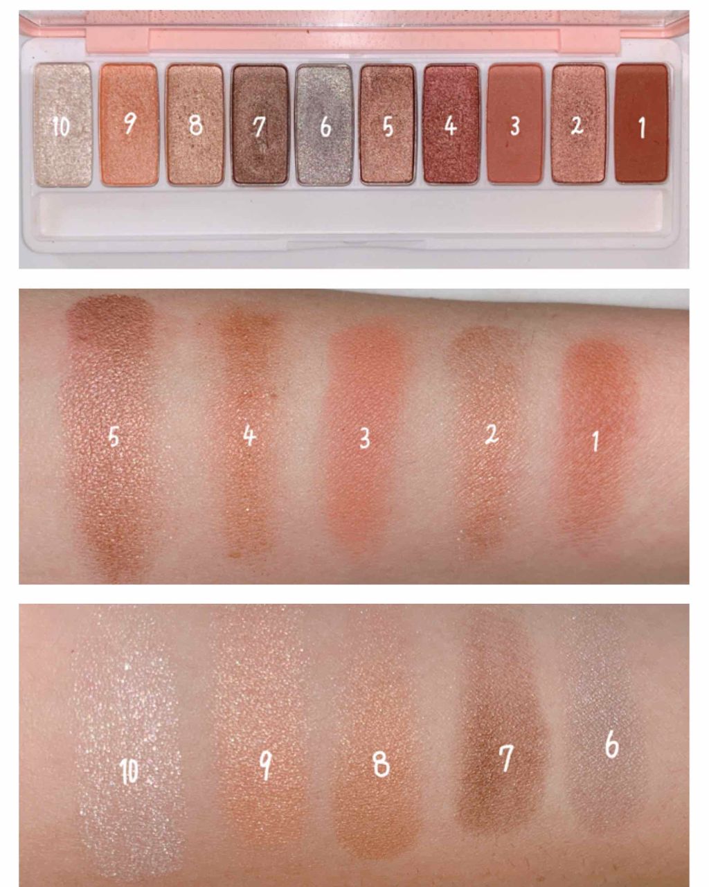 novo アイシャドウパレット/NOVO/アイシャドウパレットを使ったクチコミ(2枚目)