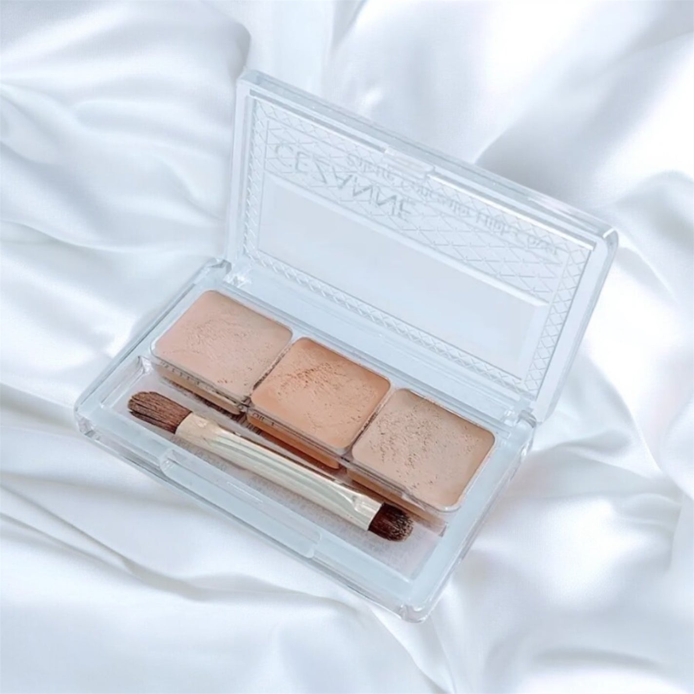 パレットコンシーラー ハイカバー/CEZANNE/パレットコンシーラーを使ったクチコミ(2枚目)