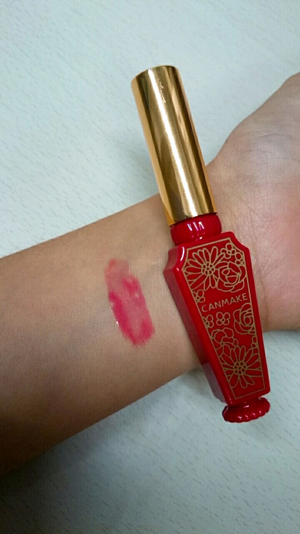 リップティントシロップ/キャンメイク/リップティントを使ったクチコミ（1枚目）