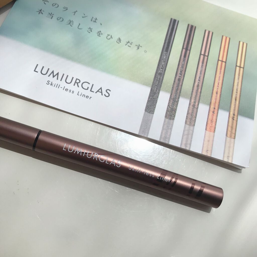 スキルレスライナー/LUMIURGLAS/リキッドアイライナーを使ったクチコミ（2枚目）