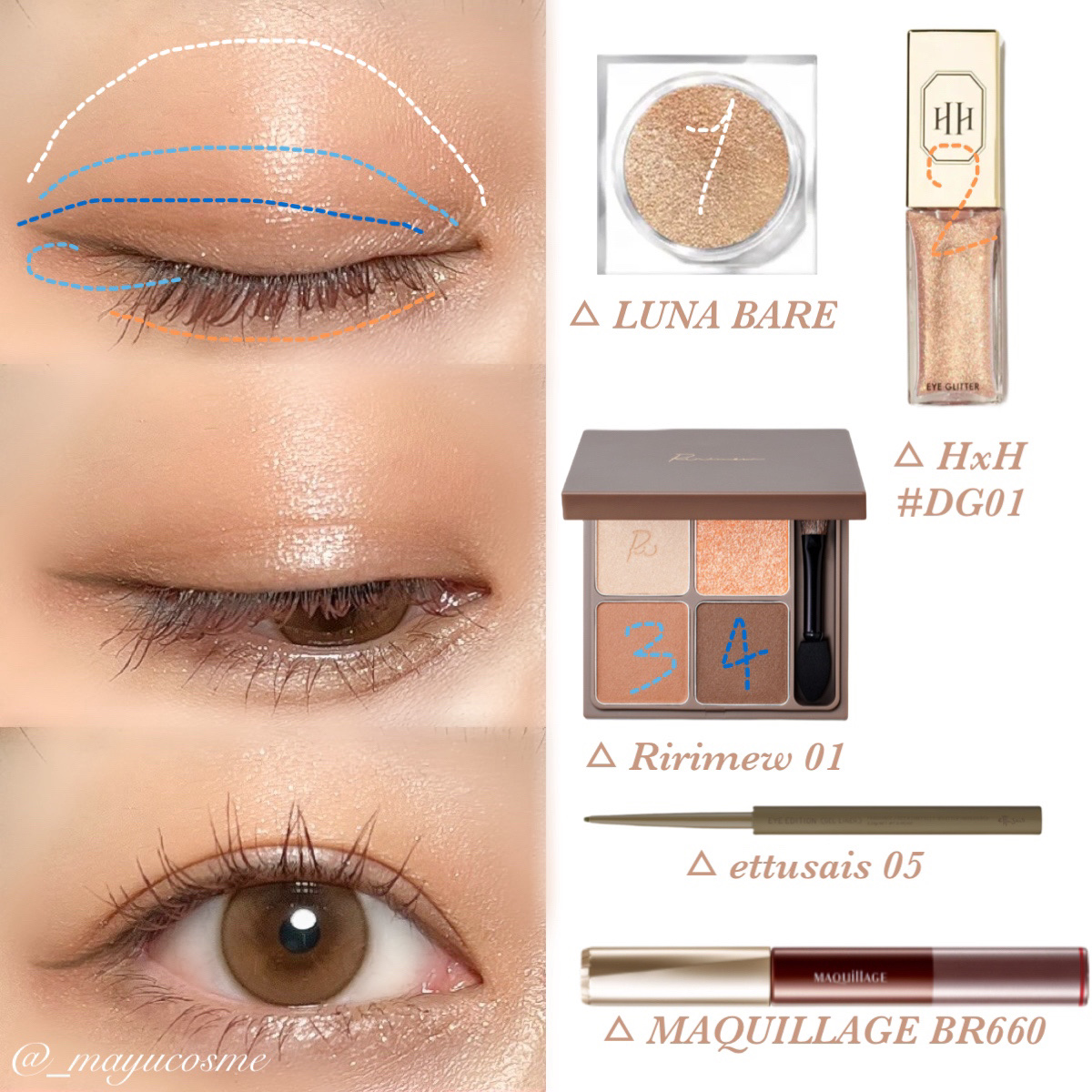 ライティングアップフォーミュラポット 01 ベアー/LUNA/グリッターを使ったクチコミ（2枚目）