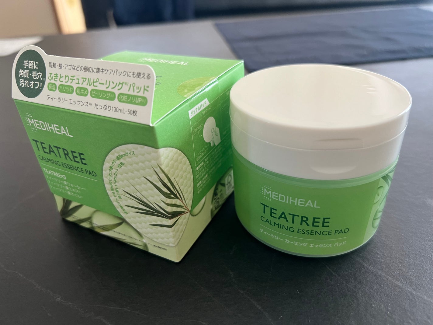ティーツリーカーミングエッセンスパッド/MEDIHEAL/トナーパッドを使ったクチコミ(1枚目)