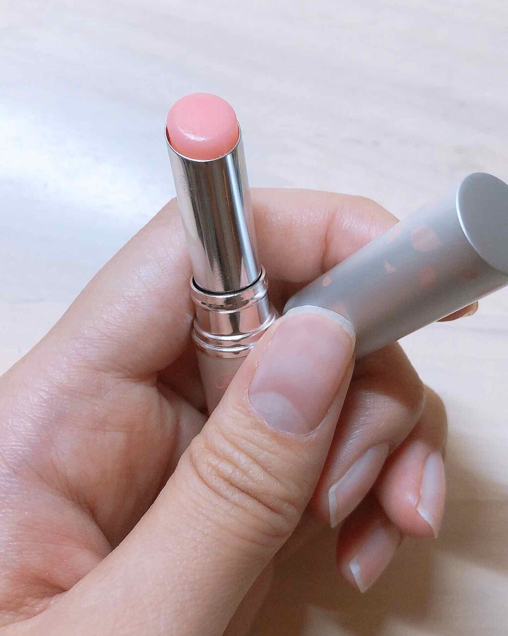 サクラヴェールリップ/パラドゥ/リップクリームを使ったクチコミ（3枚目）