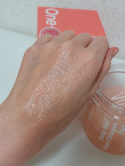 ヘルプミー! リアルコラーゲンパッド/One-day's you/トナーパッドを使ったクチコミ(4枚目)