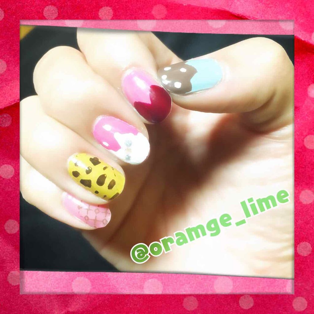 ネイルスタンプ/キャンドゥ/ネイル用品を使ったクチコミ（1枚目）