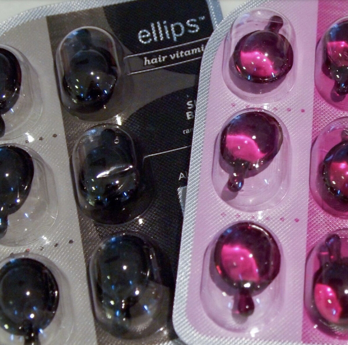 ヘアーオイル【シャイニーブラック】/ellips/ヘアオイルを使ったクチコミ（2枚目）