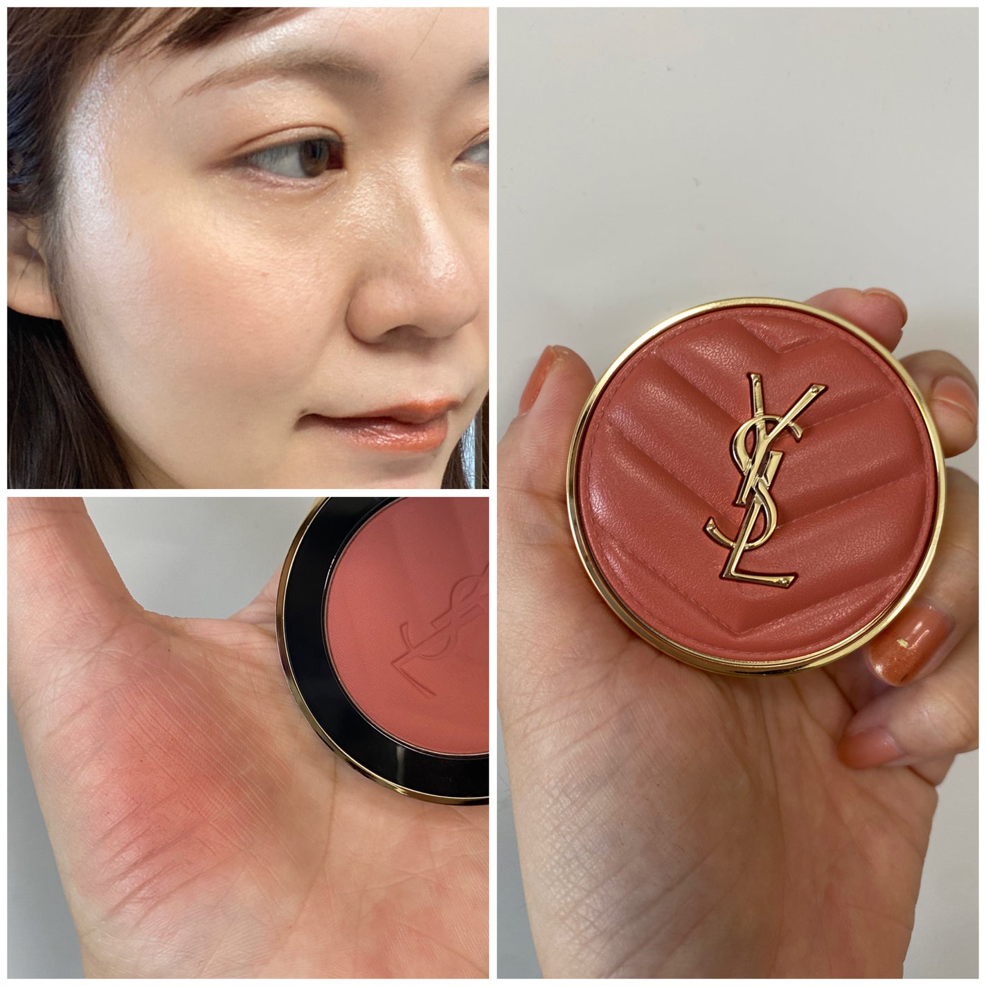 YSL メイクミーブラッシュ パウダー/YVES SAINT LAURENT BEAUTE/パウダーチークを使ったクチコミ(4枚目)