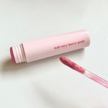 ジューシーラスティングティント/rom&nd/リップティントを使ったクチコミ(1枚目)