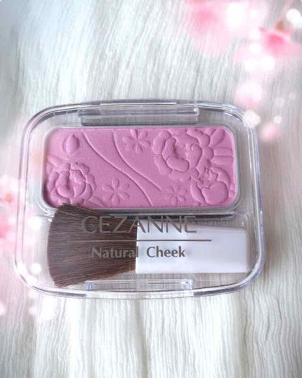 ナチュラル チークN/CEZANNE/パウダーチークを使ったクチコミ(1枚目)