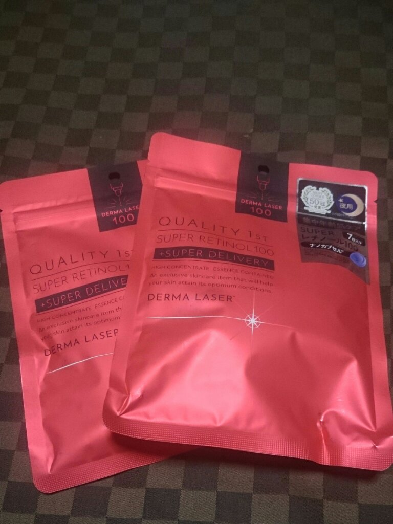 ダーマレーザー スーパーレチノール100マスク/クオリティファースト/シートマスク・パックを使ったクチコミ（1枚目）
