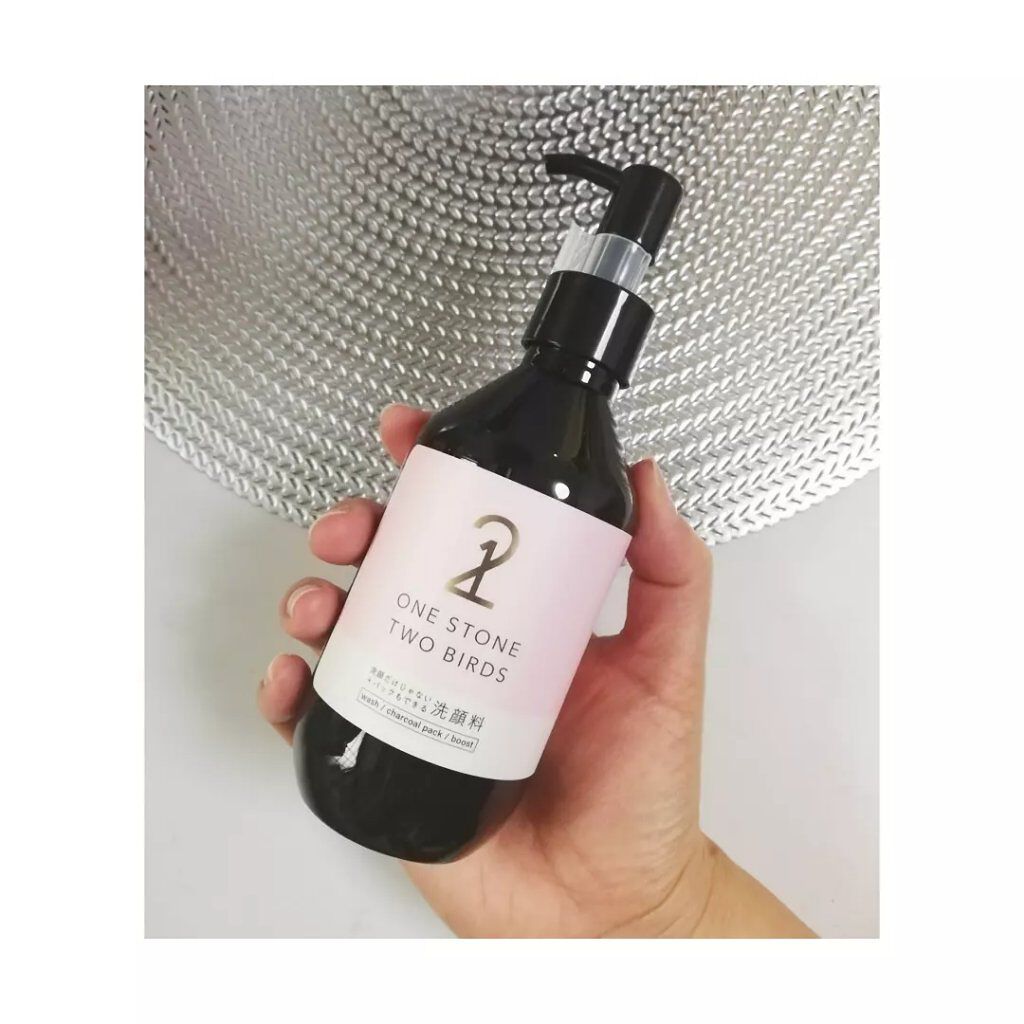 洗顔だけじゃない+パックもできる洗顔料/ONE STONE TWO BIRDS/その他洗顔料を使ったクチコミ(3枚目)