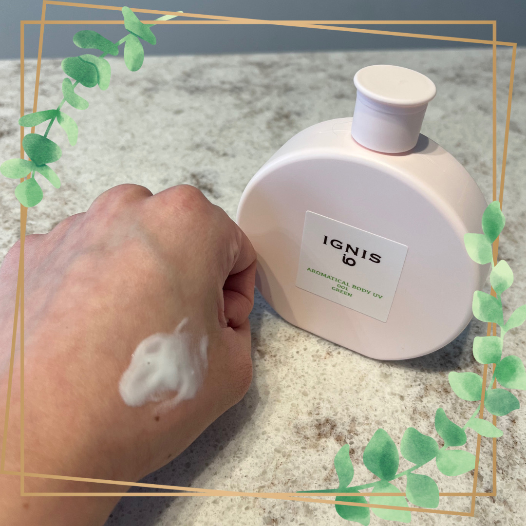 イグニス イオ アロマティカル ボディ UV 001/IGNIS/日焼け止めミルクを使ったクチコミ（2枚目）