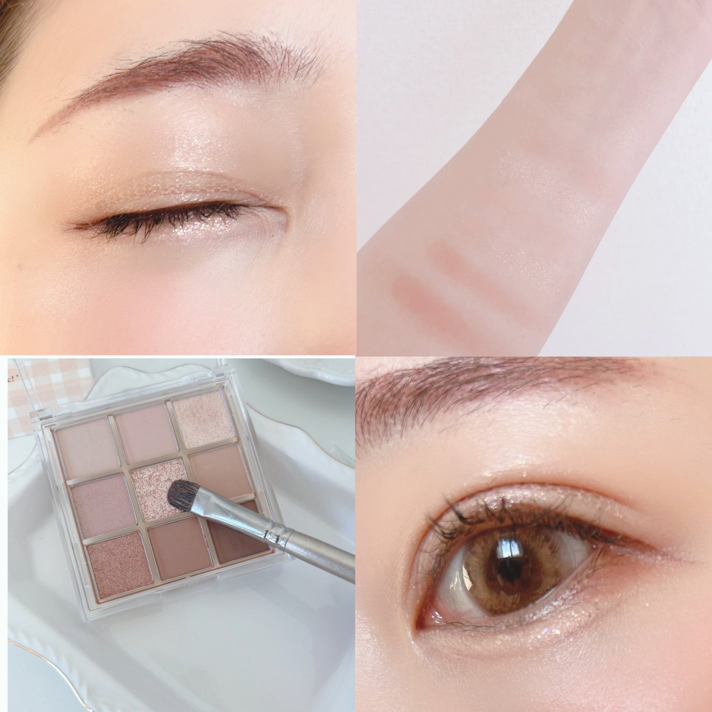 KEYBO FALL IN LOVE SHADOW PALETTE/keybo/アイシャドウパレットを使ったクチコミ(4枚目)