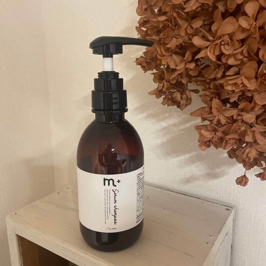 エムプラス セラムシャンプー 400ml/エムプラス/市販シャンプーを使ったクチコミ(1枚目)