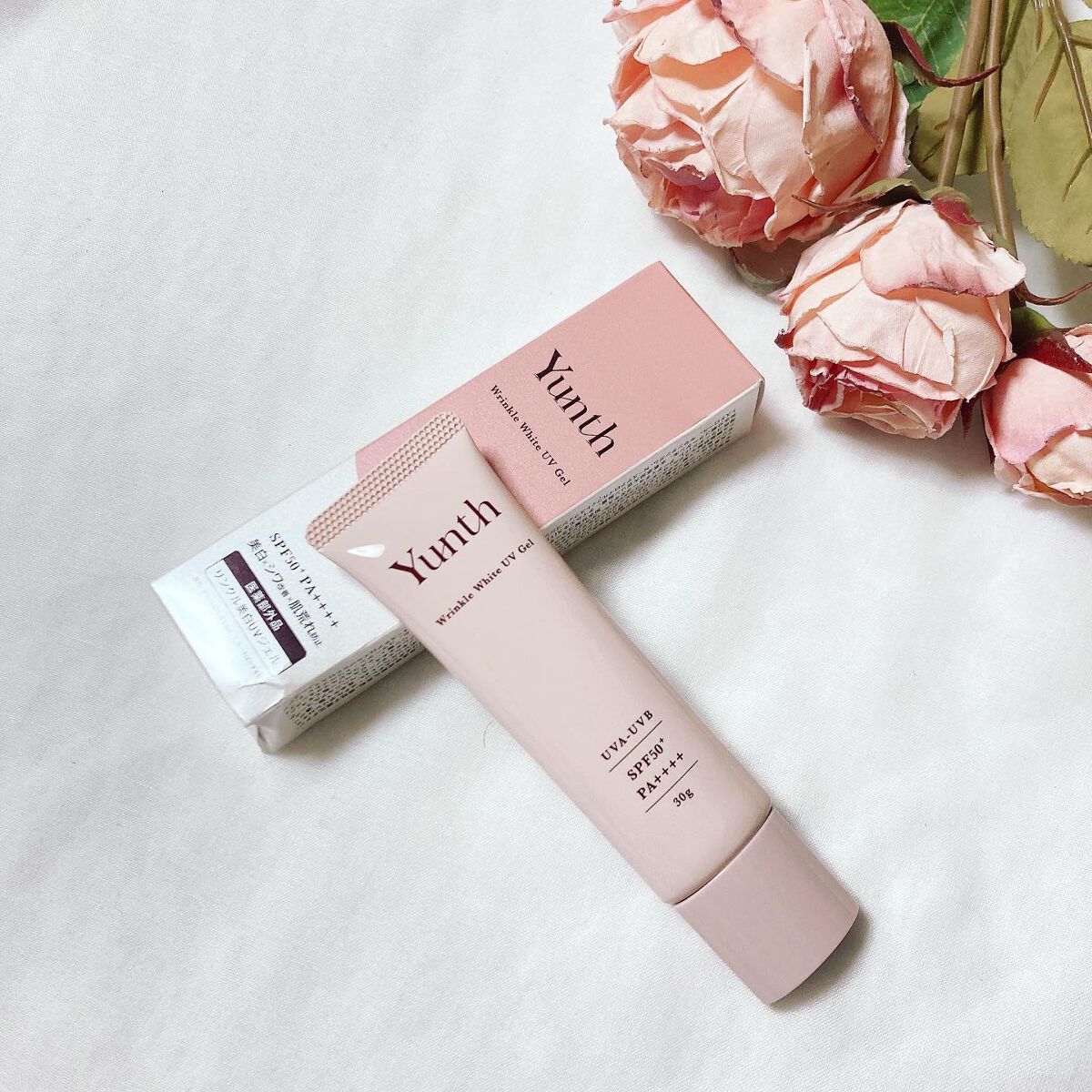 リンクル美白UVジェル /Yunth/日焼け止め・UVケアを使ったクチコミ(1枚目)