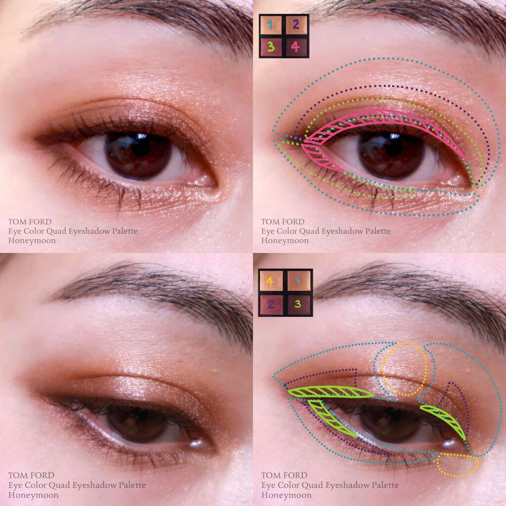 アイ カラー クォード/TOM FORD BEAUTY/アイシャドウパレットを使ったクチコミ(1枚目)