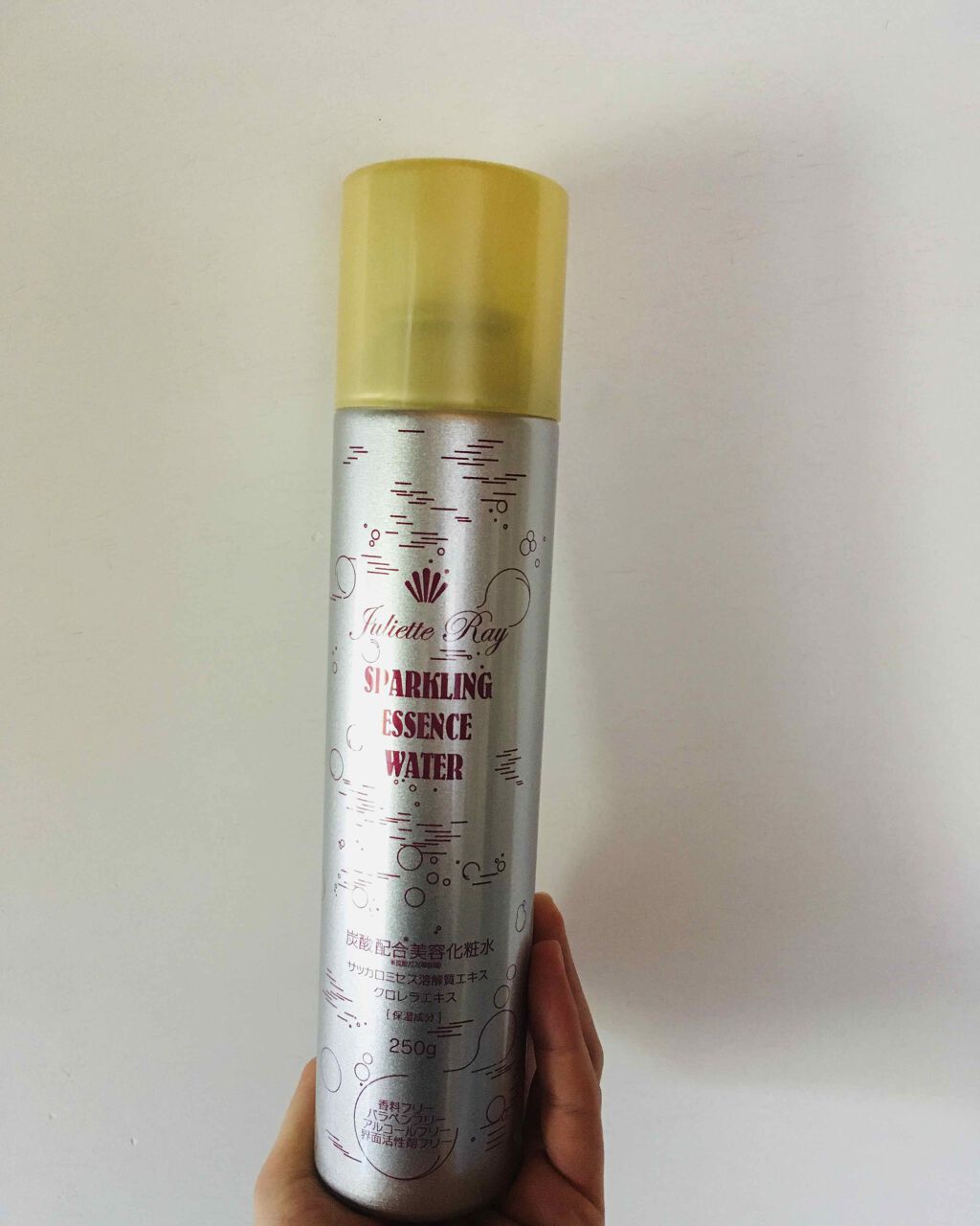スパークリングエッセンスウォーター/ジュリエットレイ/化粧水を使ったクチコミ(1枚目)