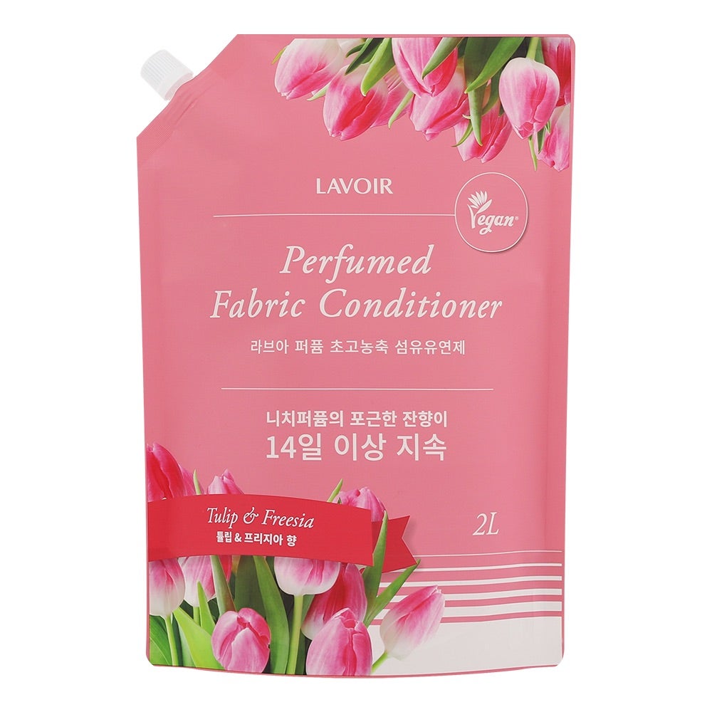 パフュームヴィーガン柔軟剤 チューリップ&フリージア 詰め替え用