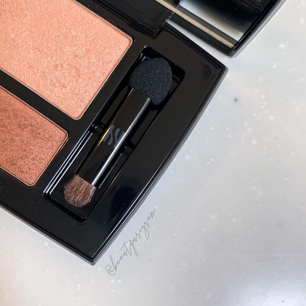 シャドウデュオ 05 クラッシュ/HERA/アイシャドウパレットを使ったクチコミ（2枚目）