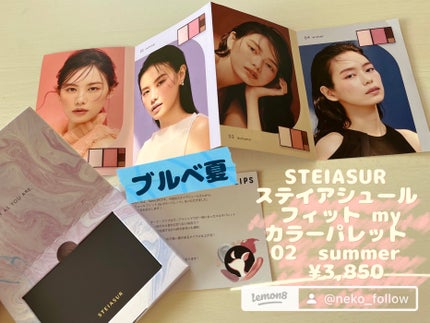 フィット my カラーパレット/STEIASUR(ステイアシュール)/マルチパレットを使ったクチコミ(2枚目)