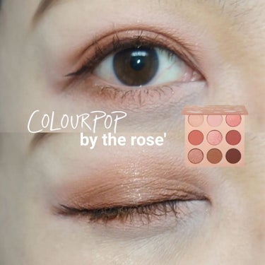 by the rose/ColourPop/アイシャドウパレットを使ったクチコミ（1枚目）