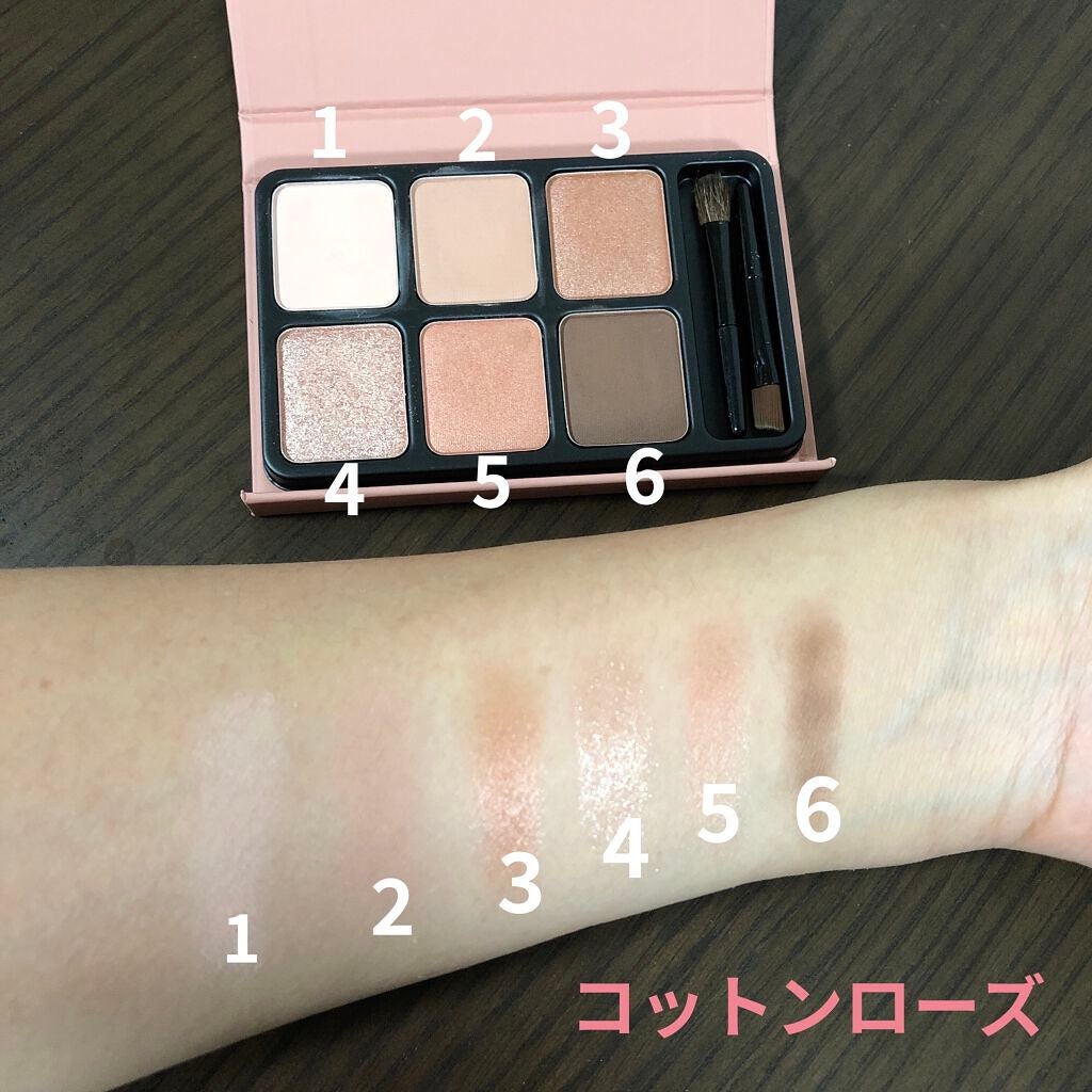 アイカラーパレット/heme/アイシャドウパレットを使ったクチコミ(4枚目)