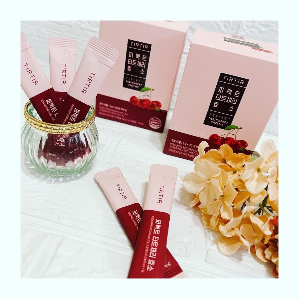 PERFECT TARTCHERRY ENZYME/TIRTIR(ティルティル)/ボディサプリメントを使ったクチコミ（3枚目）