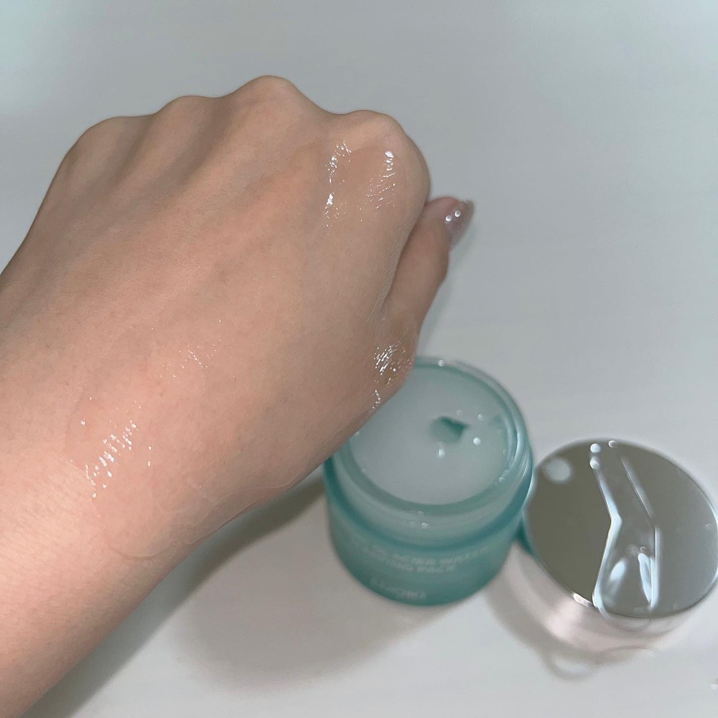 ノルディック氷河水スリーピングパック/LUOKI/フェイスクリームを使ったクチコミ(3枚目)