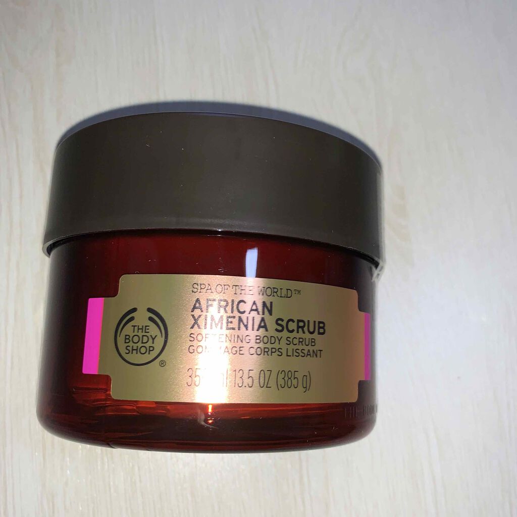 アフリカン ソフトニングボディスクラブ/THE BODY SHOP/ボディスクラブを使ったクチコミ（1枚目）